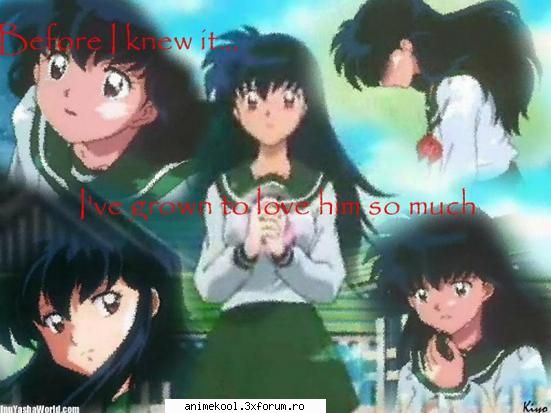 kikyo et kagome - imi place Kagome,e mai dragutza,dar la Kikyo imi - Inuyasha